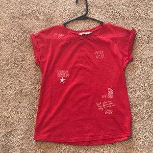 Red shirt,cute